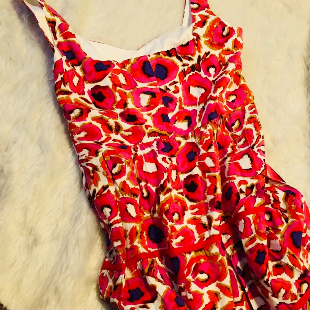 Gianni Bini Floral Print Midi - Picture 5 of 8